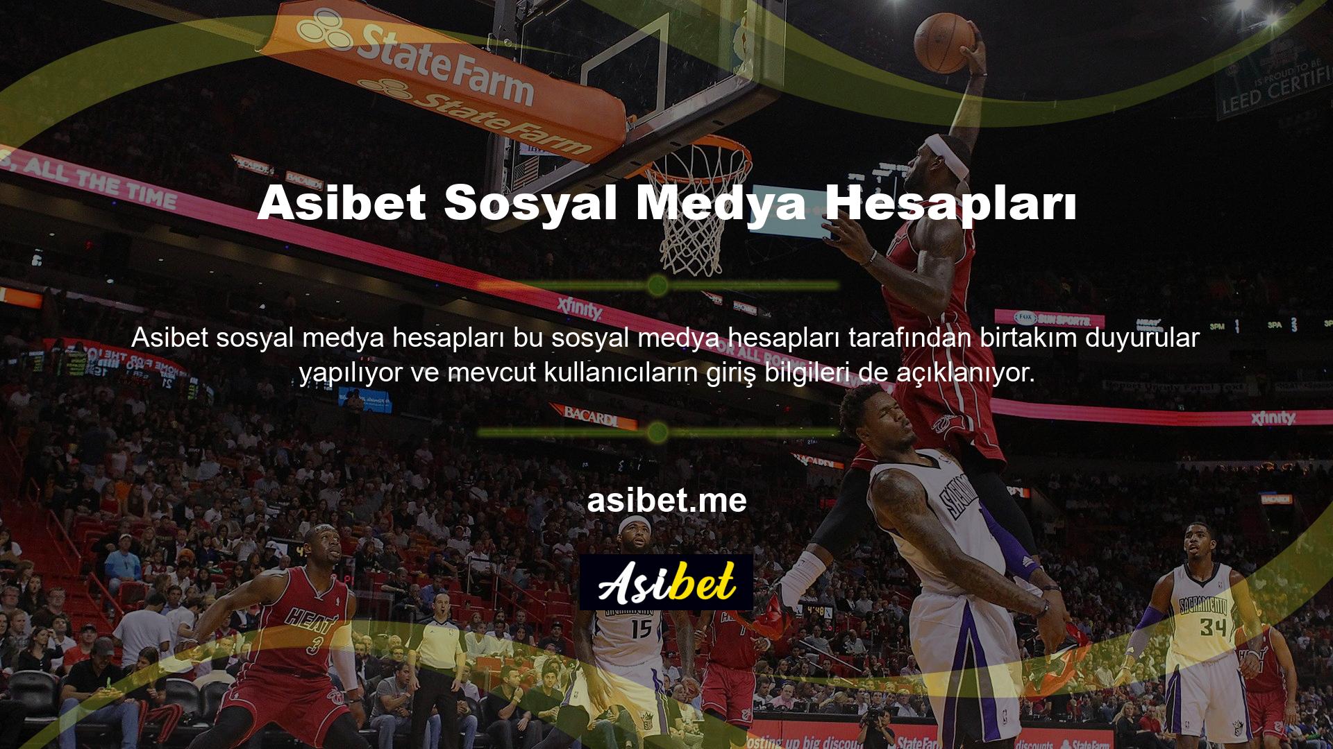 Asibet Twitter isimli sosyal ağdaki resmi Twitter hesabını takip ederek sık sık güncellenen giriş linkine ulaşabilirsiniz