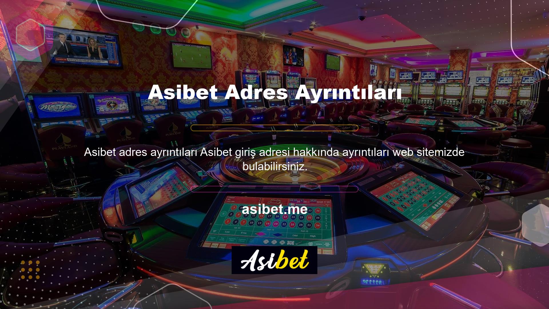 Adres değişikliklerini izlemek istiyorsanız, web sitemizdeki Asibet Giriş Adresi” sayfasını sık kullanılan sayfalara ekleyebilirsiniz